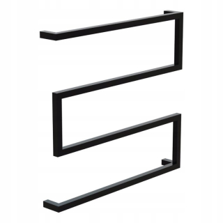 Kúpeľnový vešiak - Lavita Black Trinidad stojan na uteráky 60X56Cm Matt Black 5908211470368
